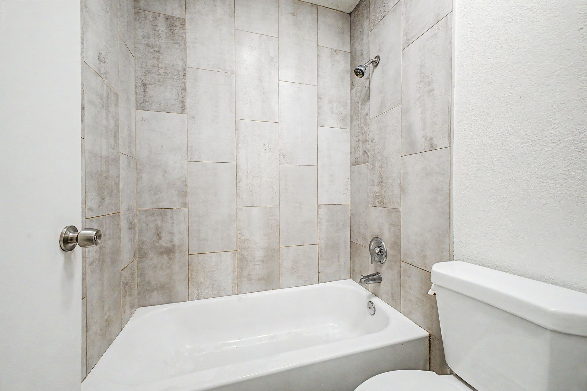 Apartment bathroom at 12 on Cambridge.