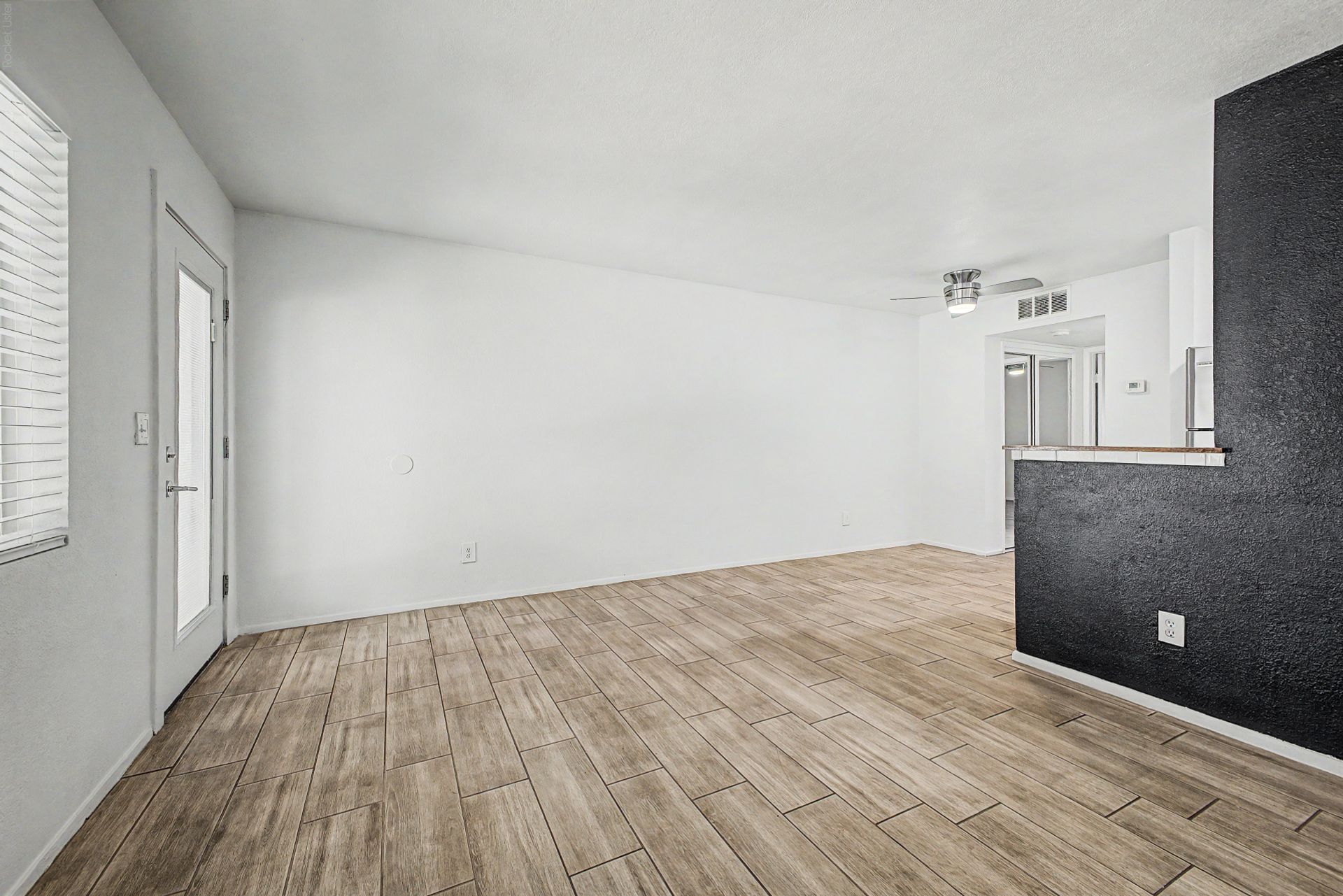 Unfurnished apartment interior at 12 on Cambridge.
