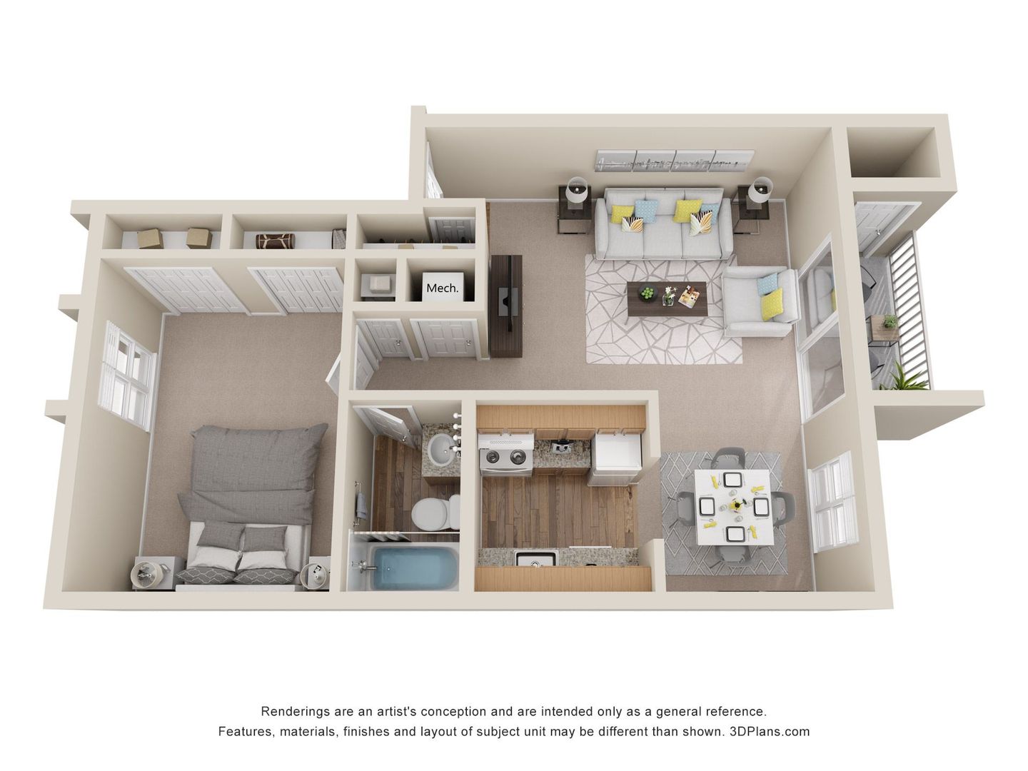 Virginia Beach Apartment: 500 Chapel Lake Drive