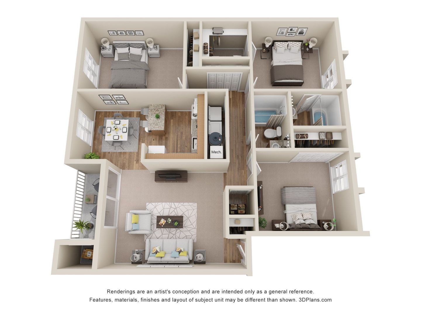 Virginia Beach Apartment: 500 Chapel Lake Drive