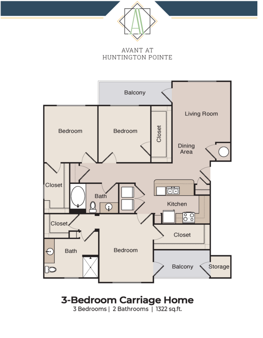 Newport News Apartment: 2055 Stanford Lane