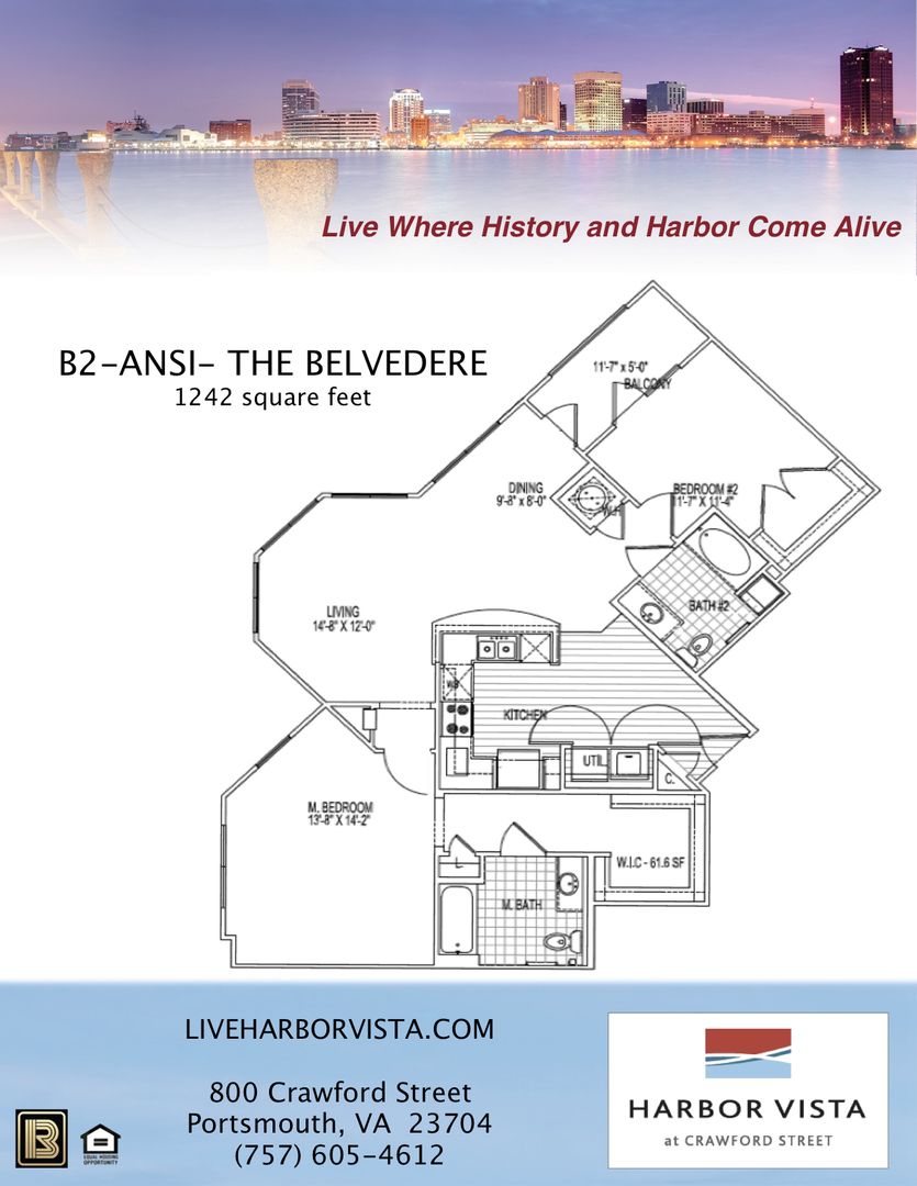 Portsmouth Apartment: 800 Crawford Street