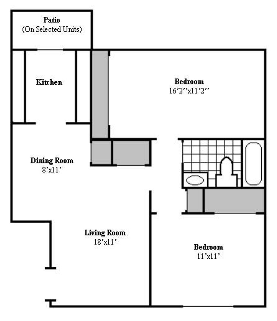 Virginia Beach Apartment: 2100 Westminster Lane