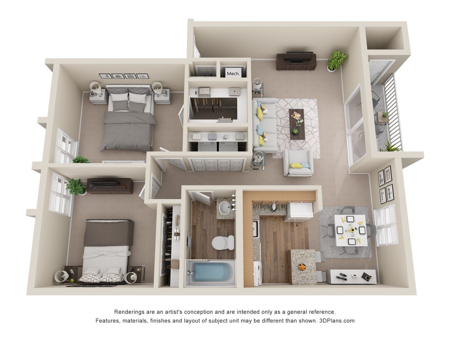 Virginia Beach Apartment: 500 Chapel Lake Drive