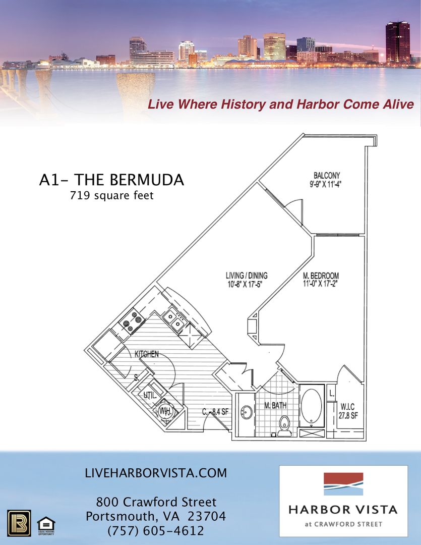 Portsmouth Apartment: 800 Crawford Street