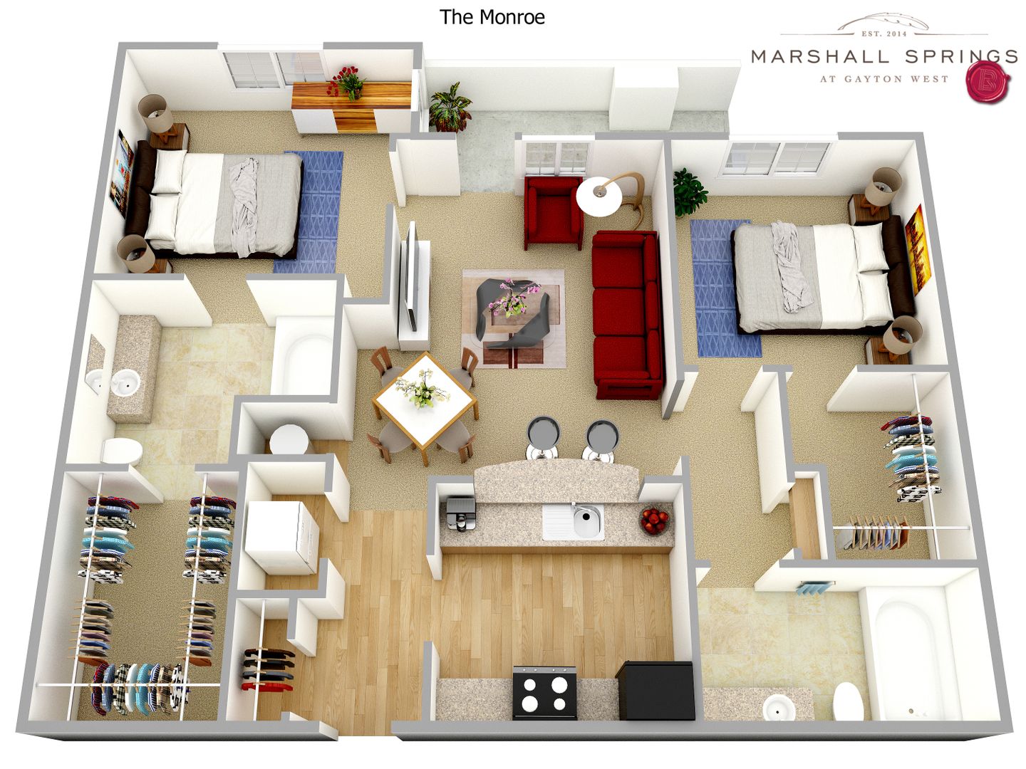 Glen Allen Apartment: 4501 Marshall Run Circle