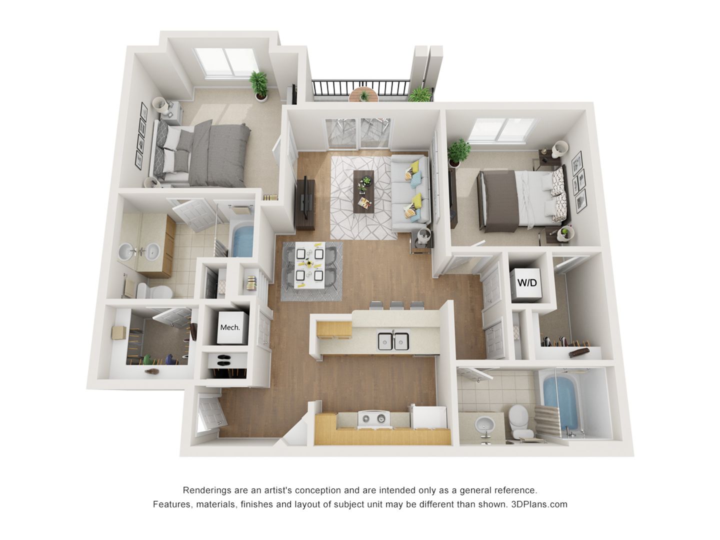 Virginia Beach Apartment: 4884 Travertine Ave