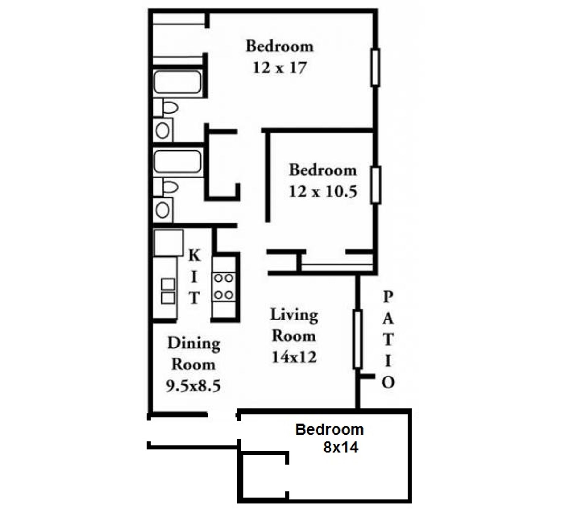 Chesapeake Apartment: 200 Oak Leaf Court