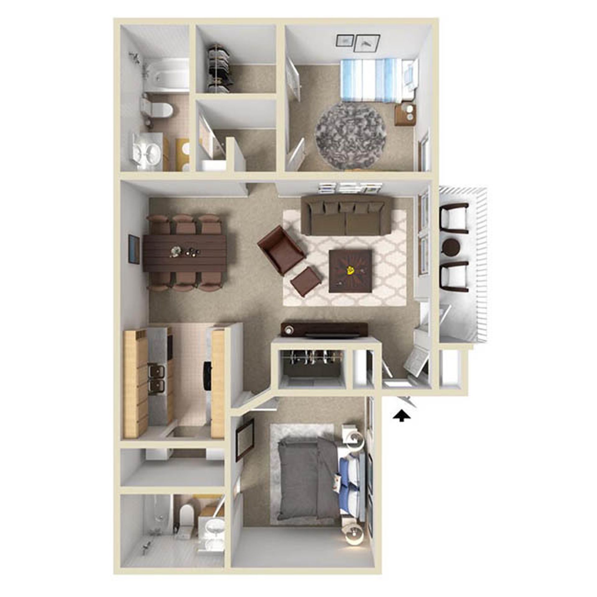 Virginia Beach Apartment: 205 Silverbrook Lane