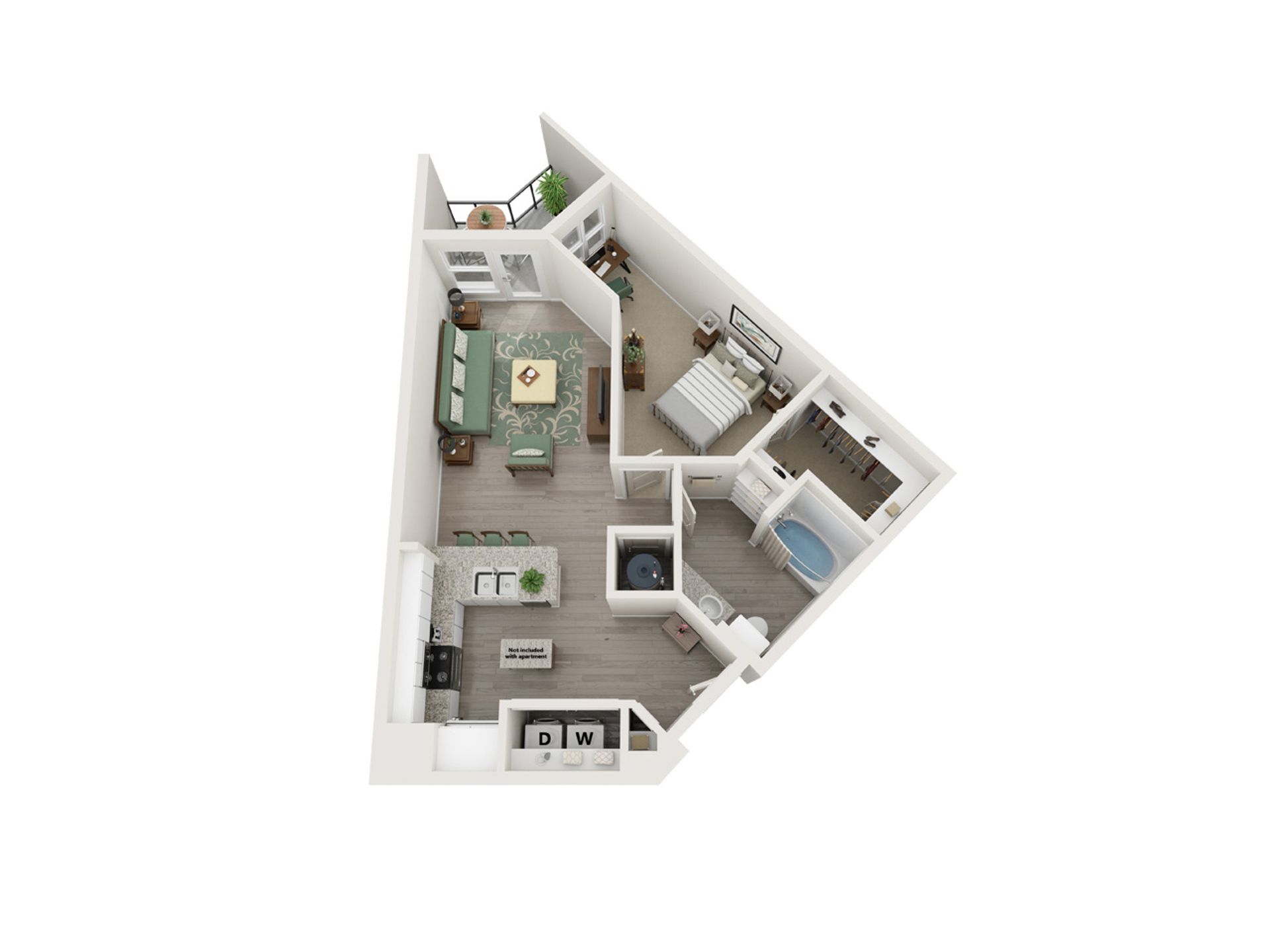 Norfolk Apartment: 719 E. Ocean View Ave