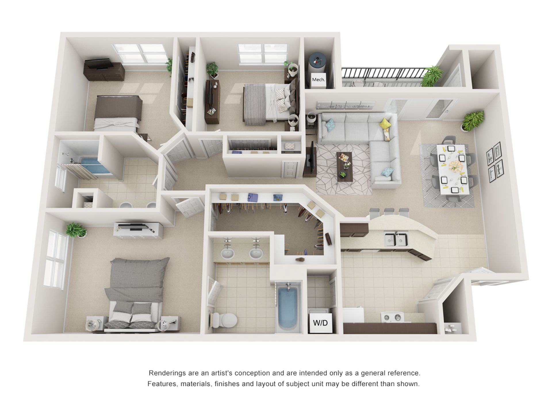 Virginia Beach Apartment: 2241 Wisteria Ln