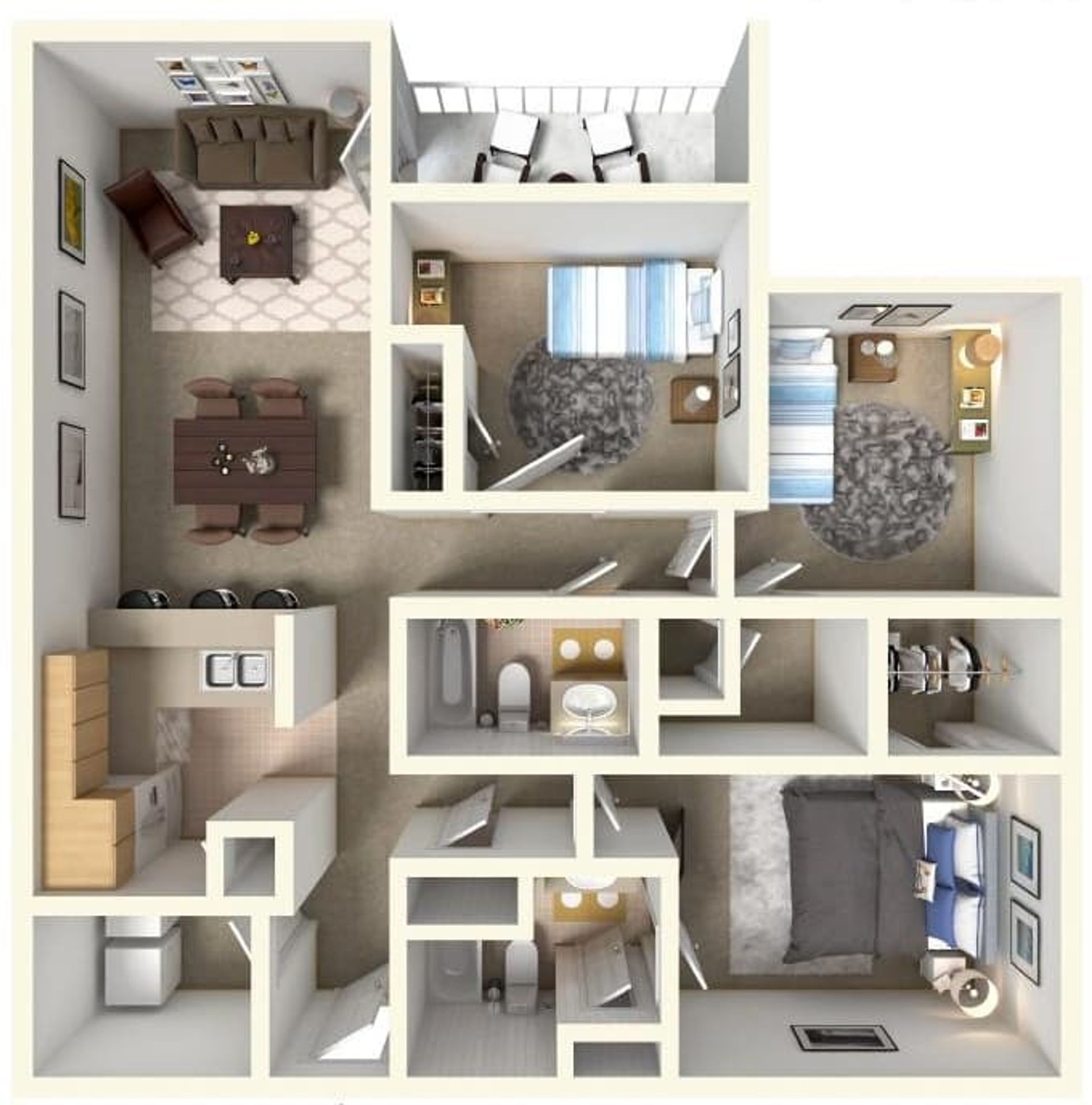 Henrico Apartment: 4400 Breezy Bay Circle