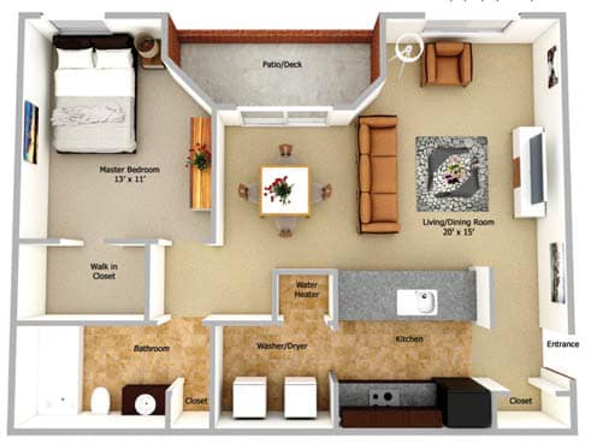 Carrollton Apartment: 220 Marsh Landing