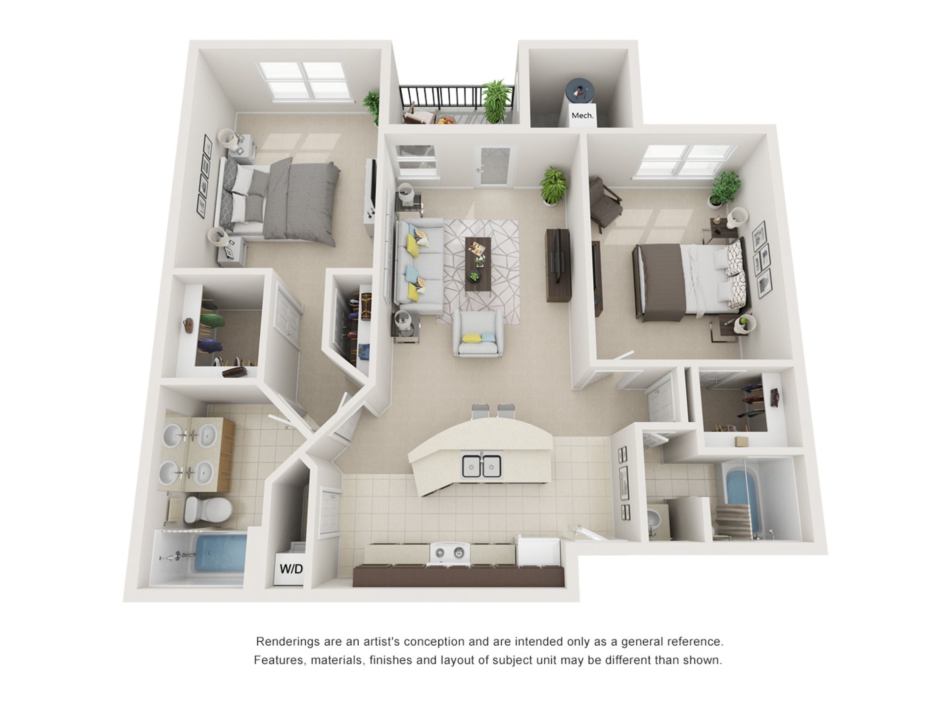 Virginia Beach Apartment: 2241 Wisteria Ln