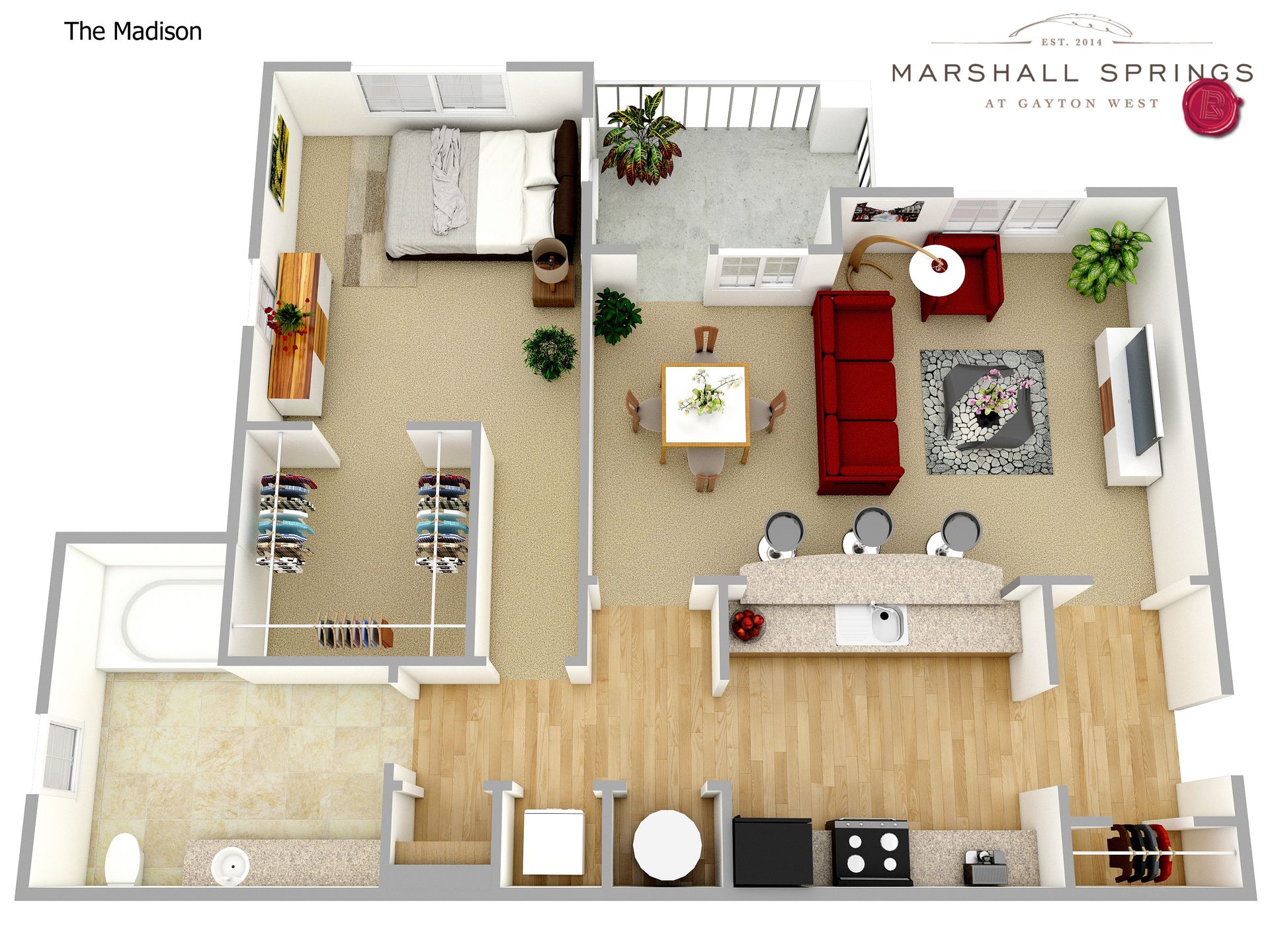 Glen Allen Apartment: 4501 Marshall Run Circle