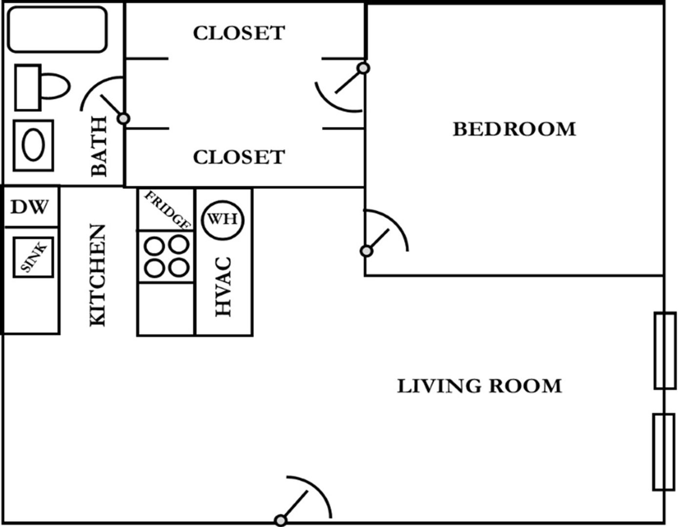 Waskom Apartment: 145 E School Ave