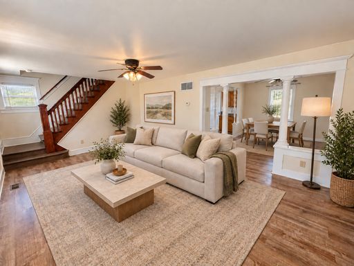 Bright Three-Bedroom Cinnaminson Rental with Private Driveway