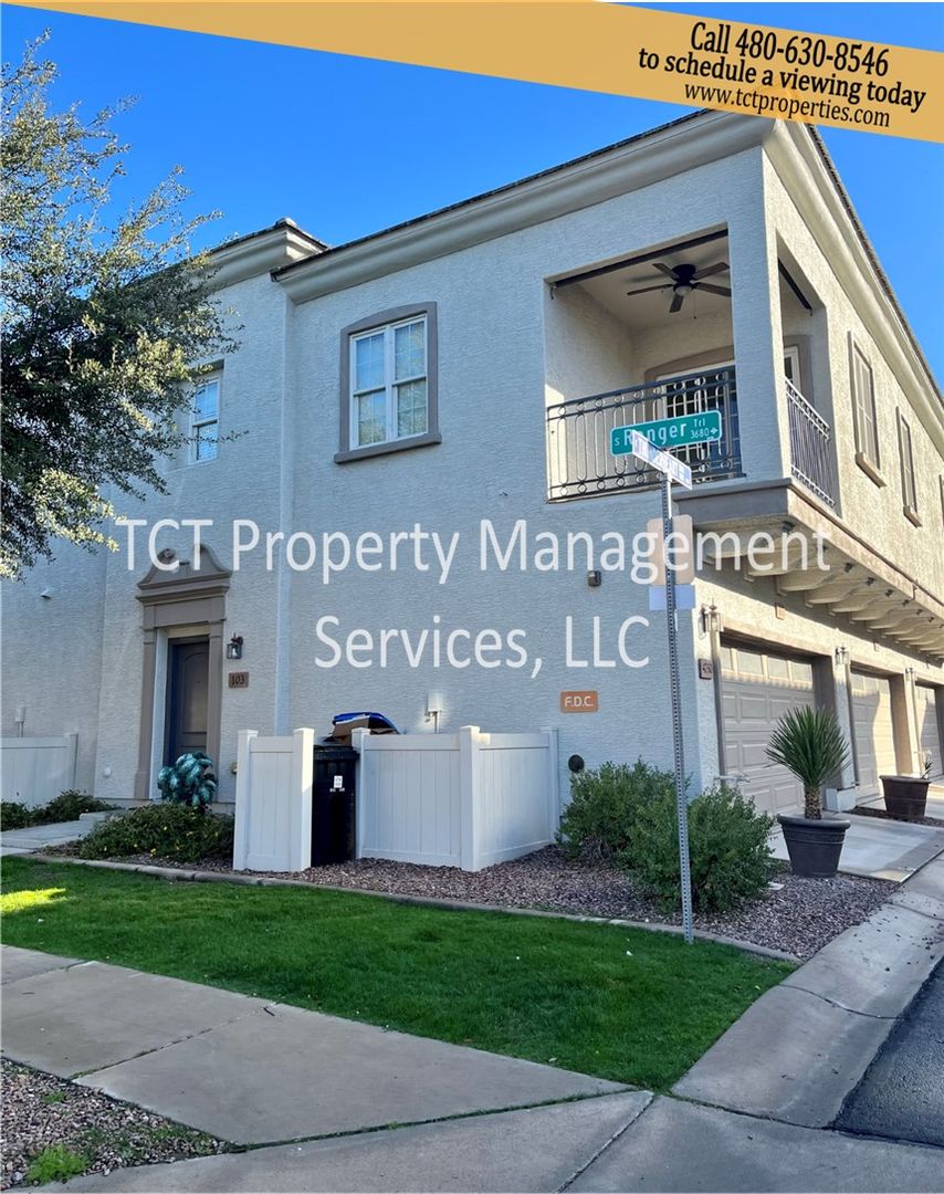 Gilbert Townhome: 4750 E Thunderheart Trl unit 103