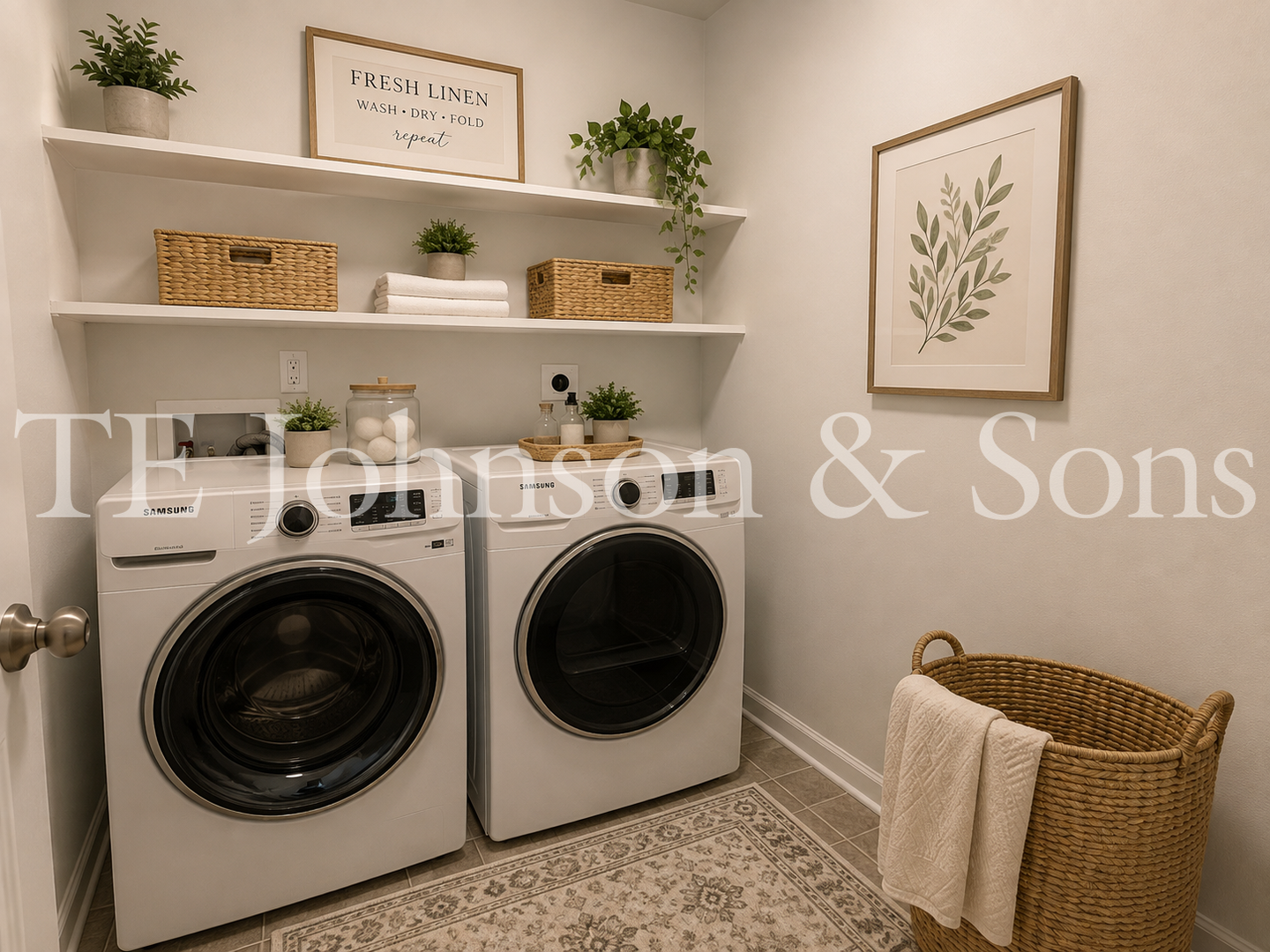 Laundry room at 2925 Grassy Knoll