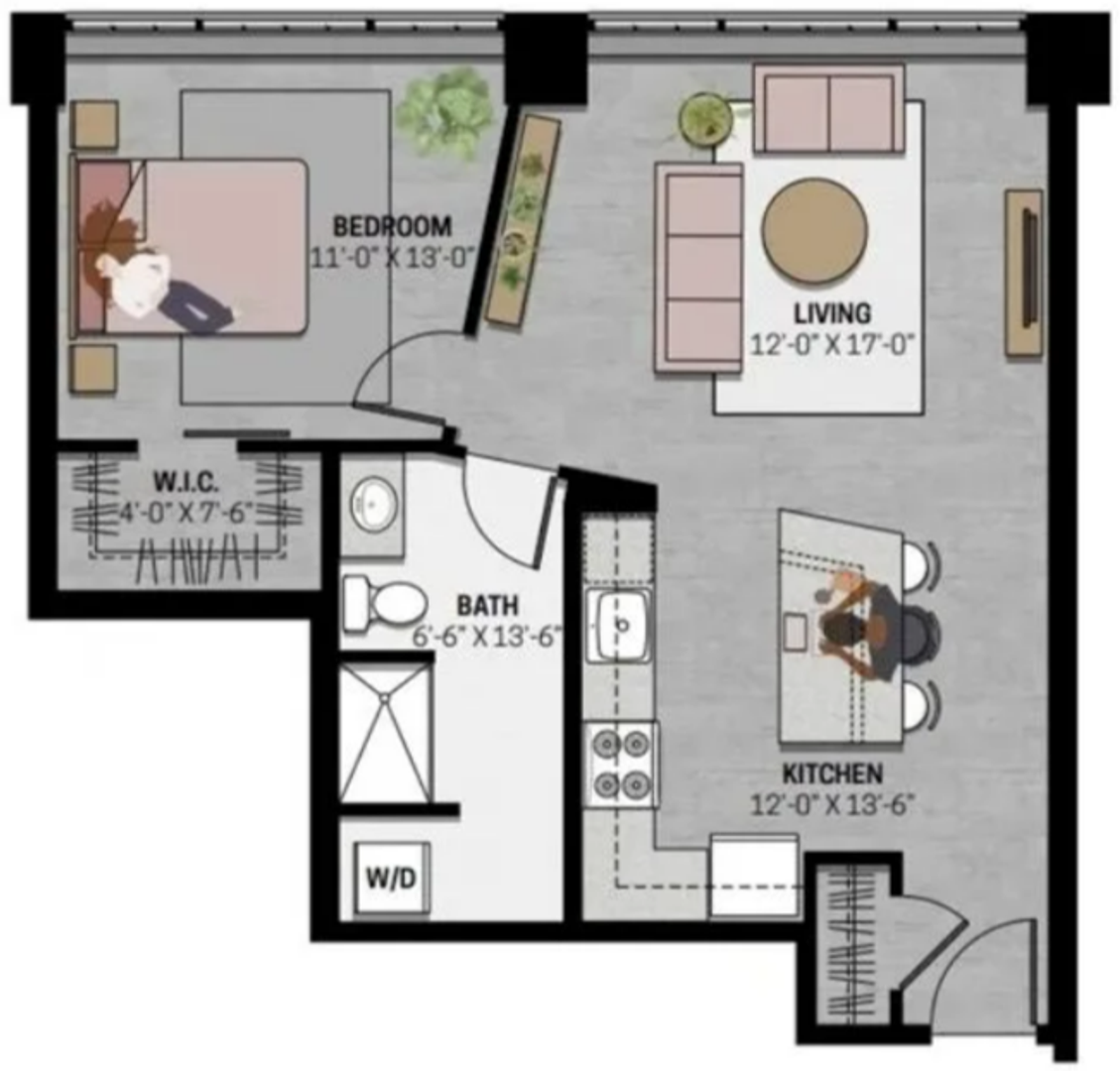 Cincinnati Apartment: 126 E 6th St
