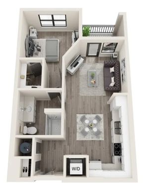 Stockyard Lofts A1 - 1 Bedroom – photo 1