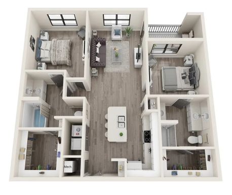 Stockyard Lofts B1 - 2 Bedroom – photo 1