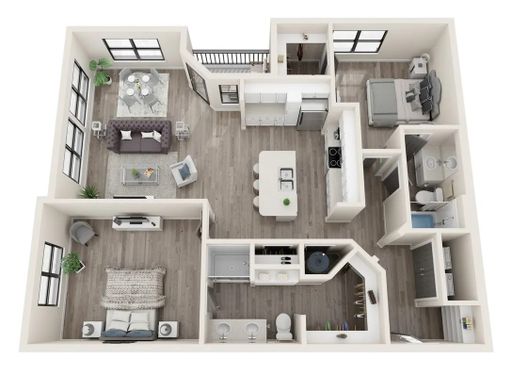 Stockyard Lofts B3 - 2 Bedroom – photo 1