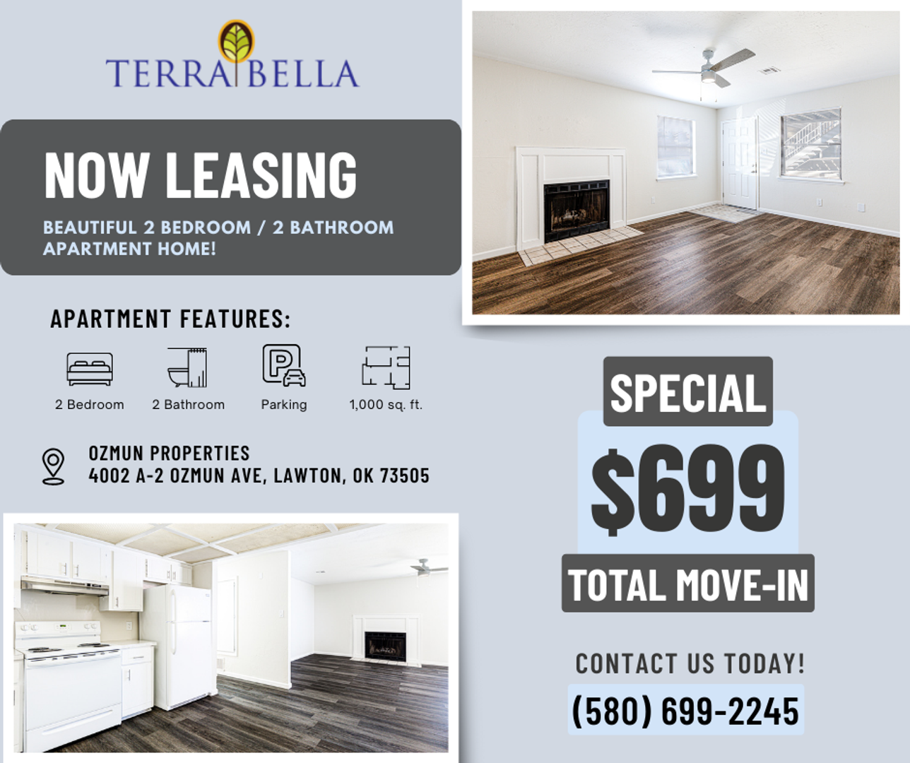 Lawton Apartment: 4002 A NW Ozmun Ave - 4002 A-2