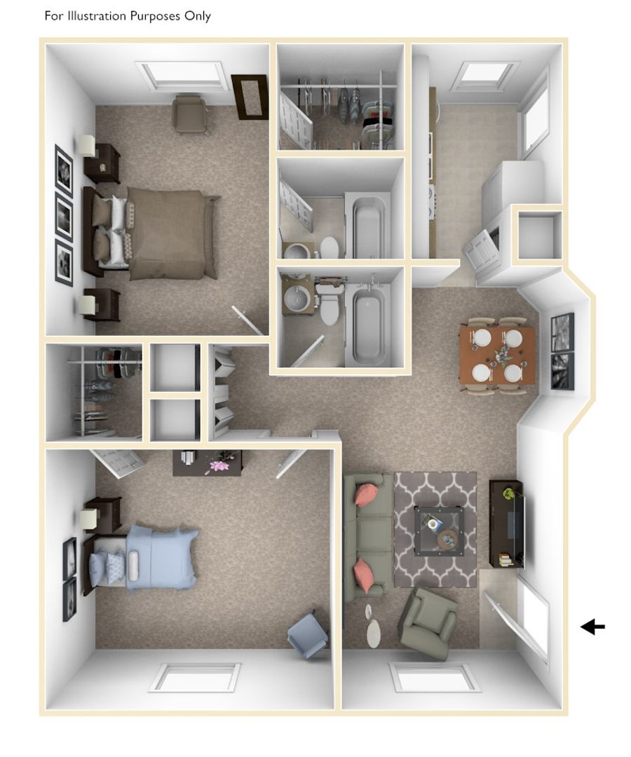 SAN ANTONIO Apartment: 3253 HILLCREST DR