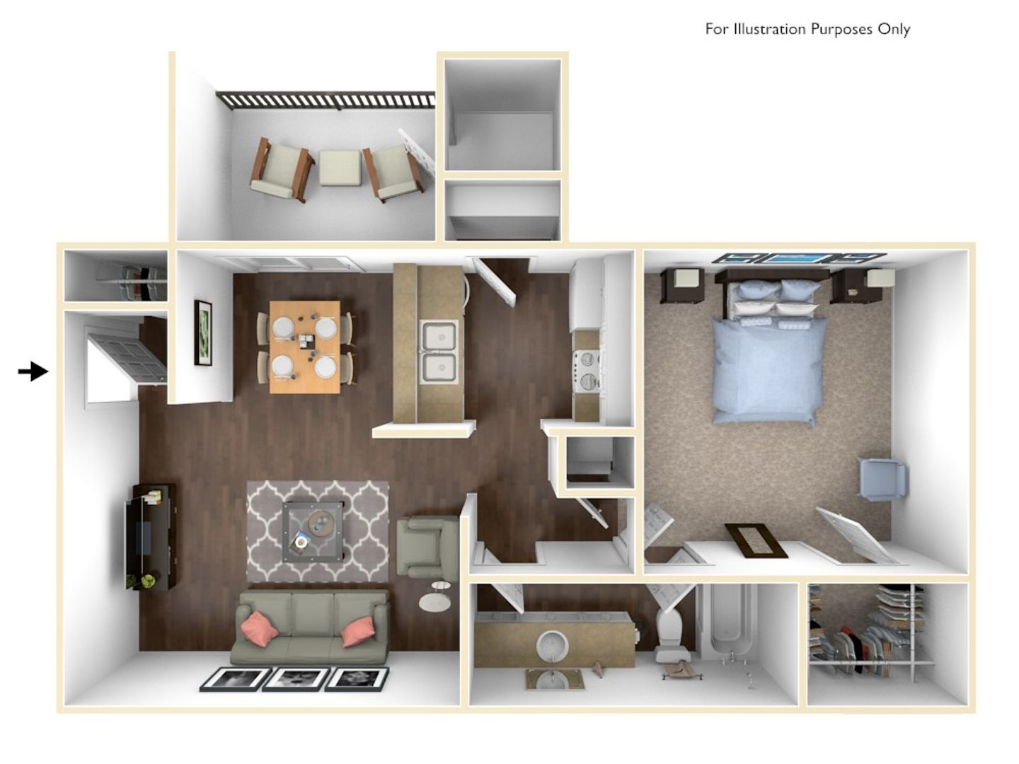 SAN ANTONIO Apartment: 7811 CHAMBERS RD