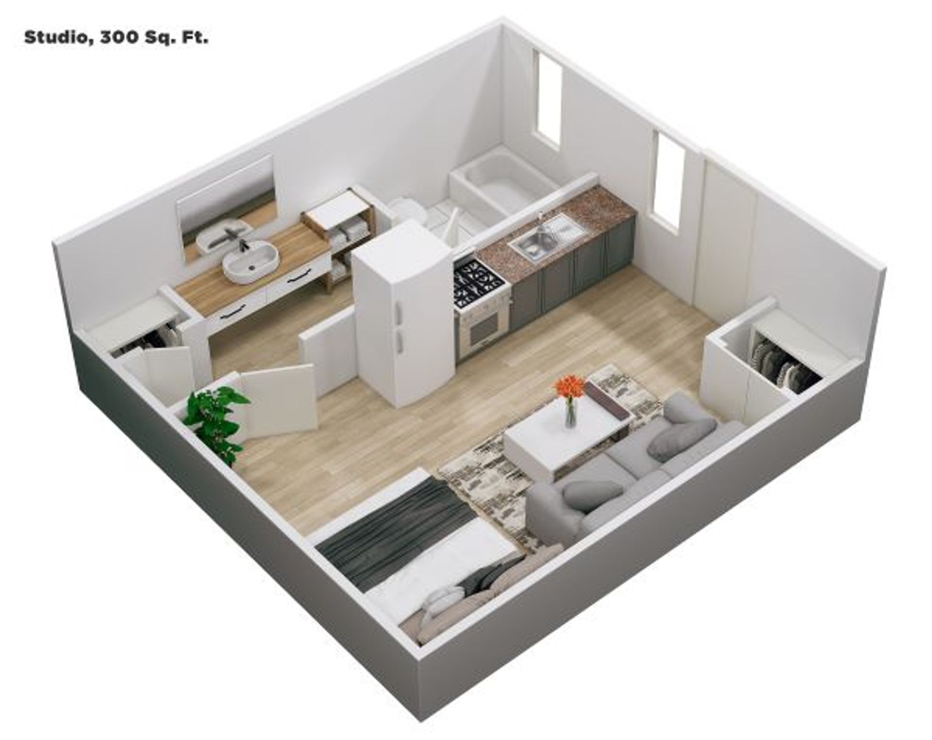 Houston Apartment: 1742 Woodvine Drive