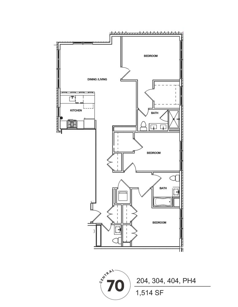 Jersey City Apartment: 70 Central Avenue