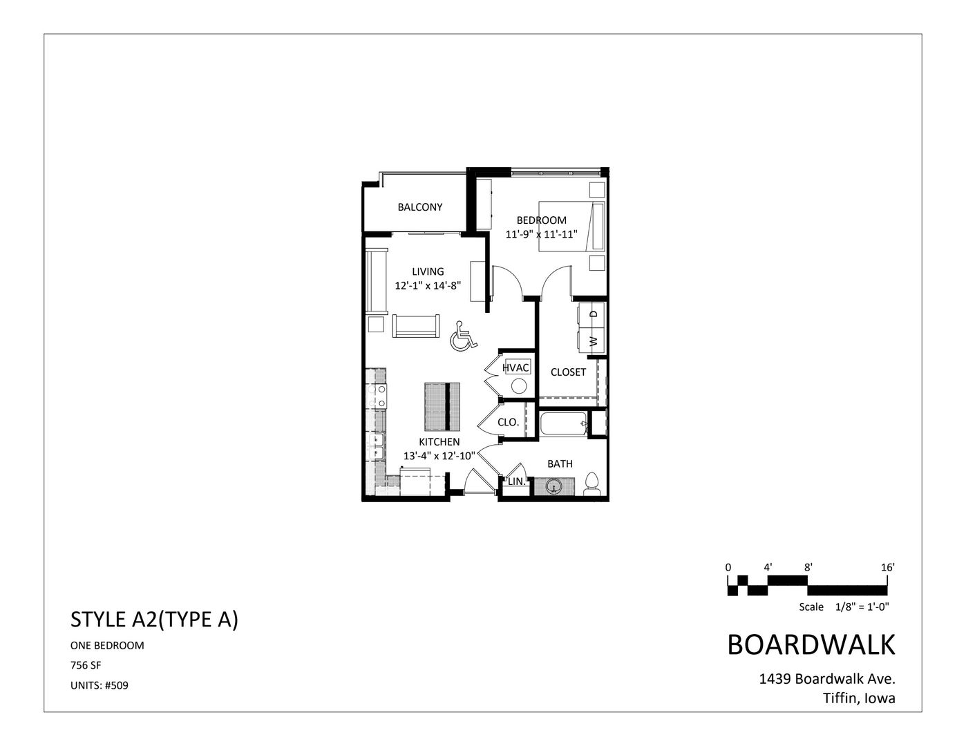 Tiffin Apartment: 1439 Boardwalk Avenue