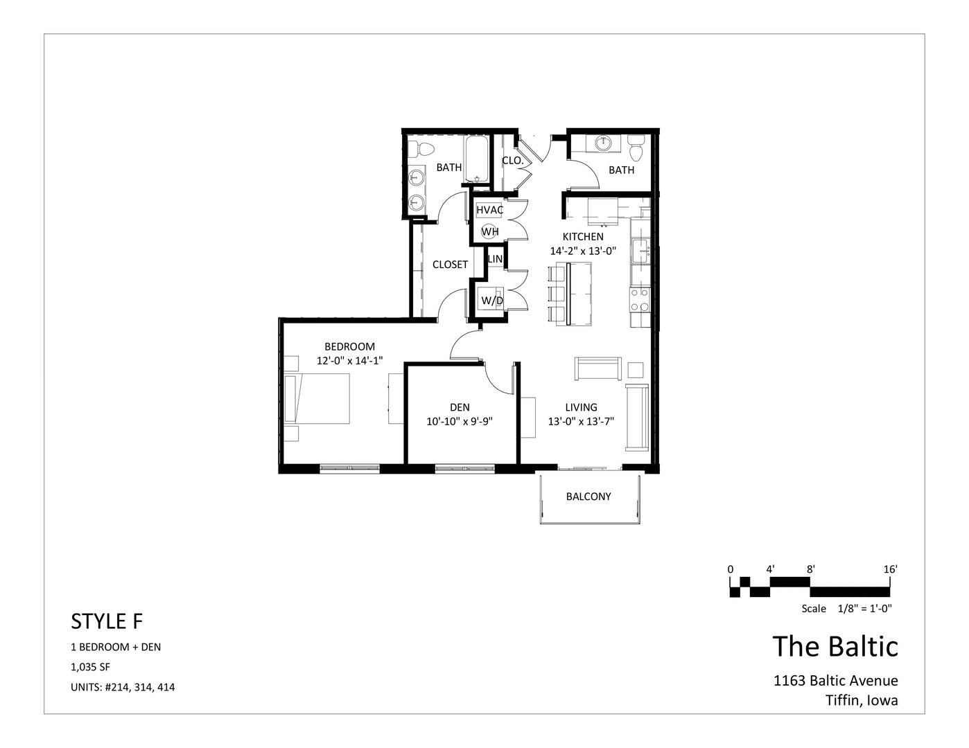 Tiffin Apartment: 1163 Baltic Avenue