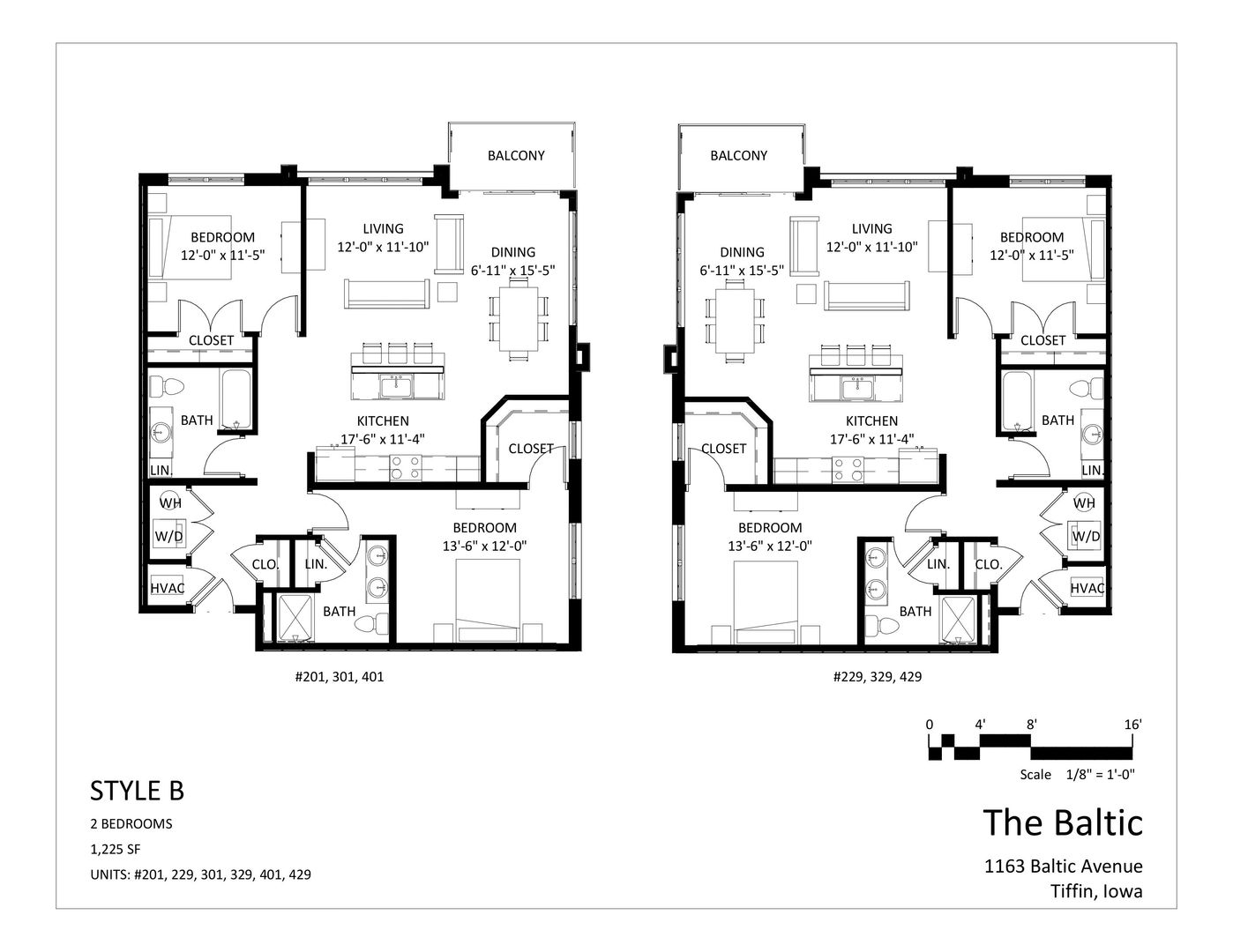 Tiffin Apartment: 1163 Baltic Avenue