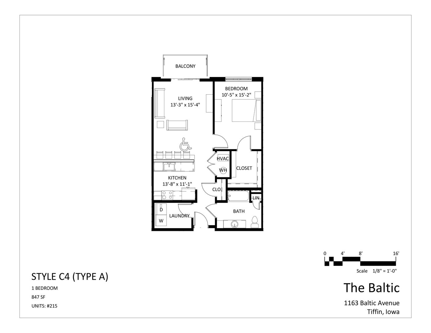 Tiffin Apartment: 1163 Baltic Avenue