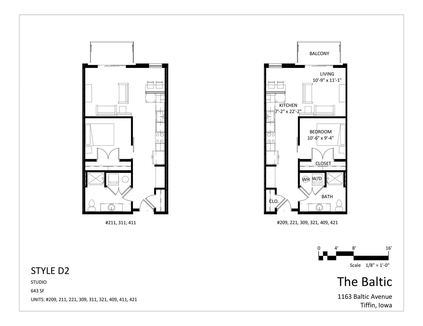 Tiffin Apartment: 1163 Baltic Avenue
