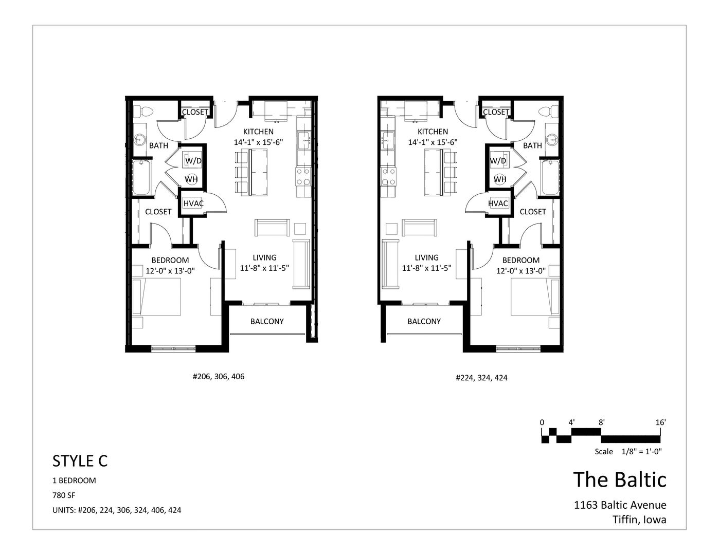 Tiffin Apartment: 1163 Baltic Avenue