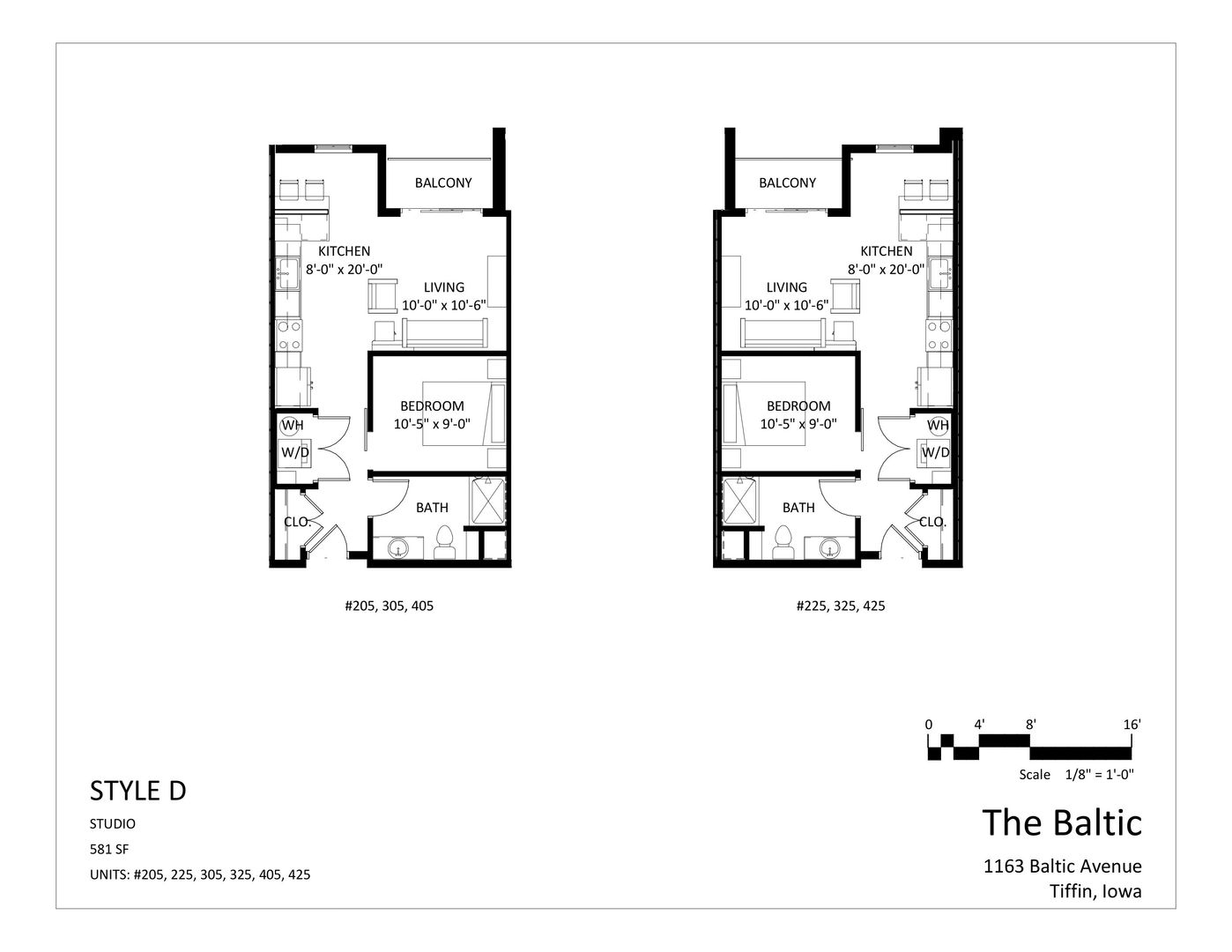 Tiffin Apartment: 1163 Baltic Avenue