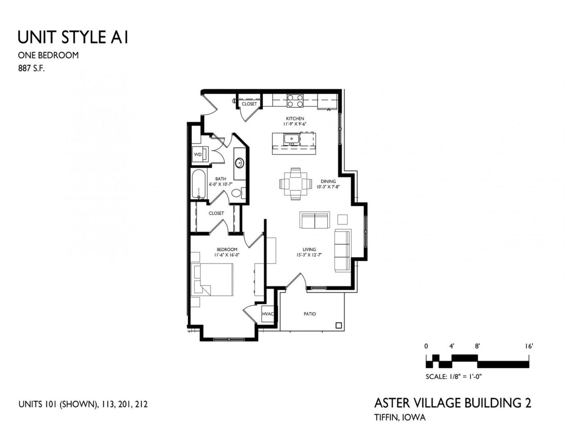Tiffin Apartment: 1251 Aster Drive
