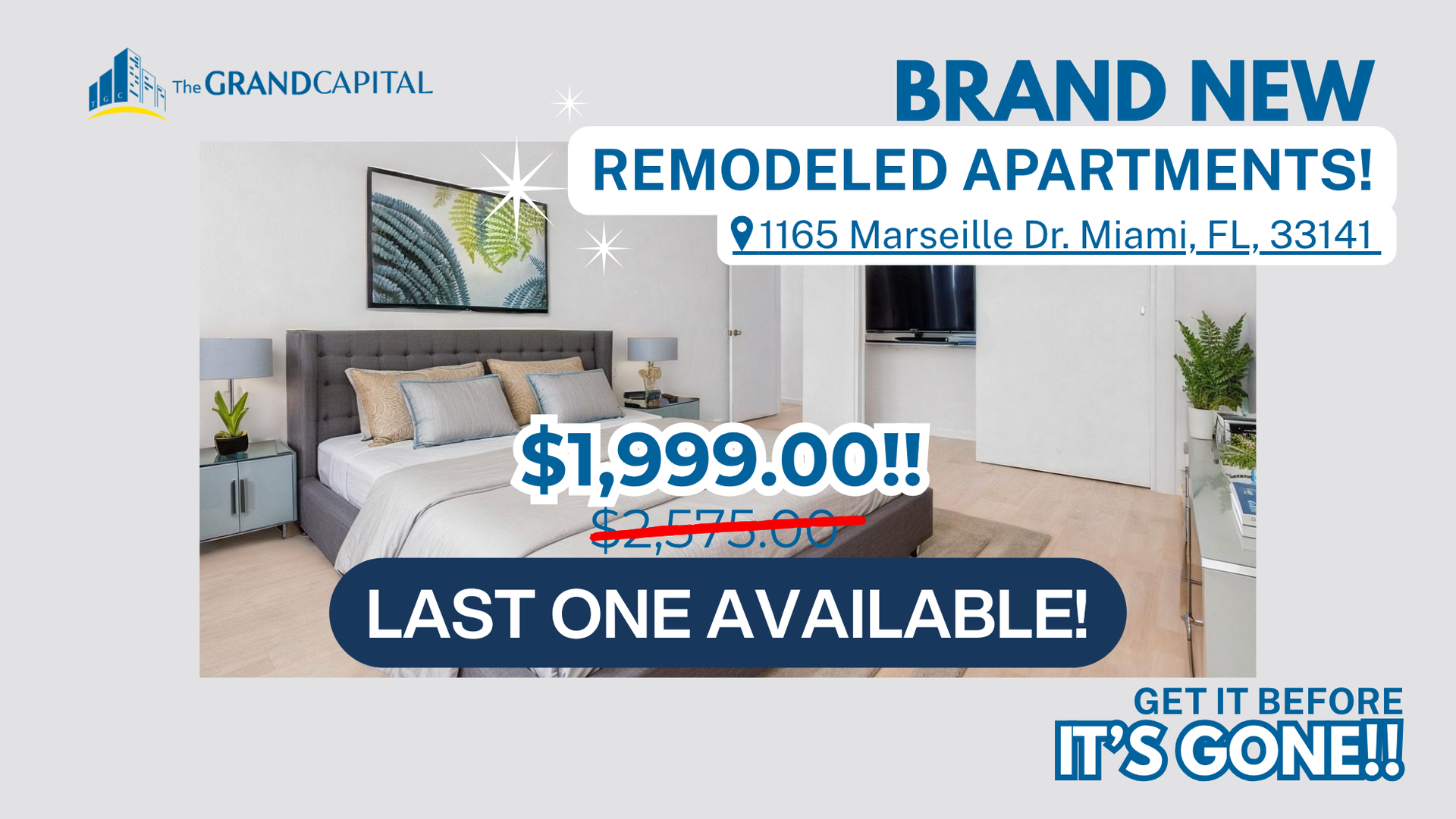 Miami Beach Apartment: 1165 Marseille Dr