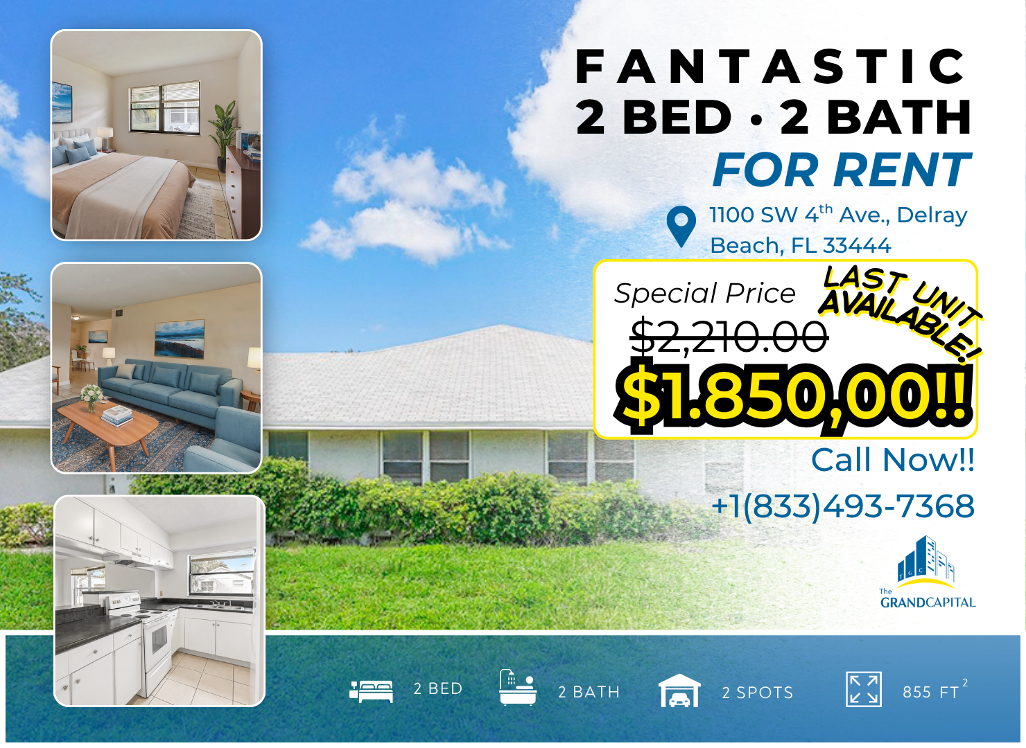 Delray Beach Apartment: 1100 SW 4th Ave