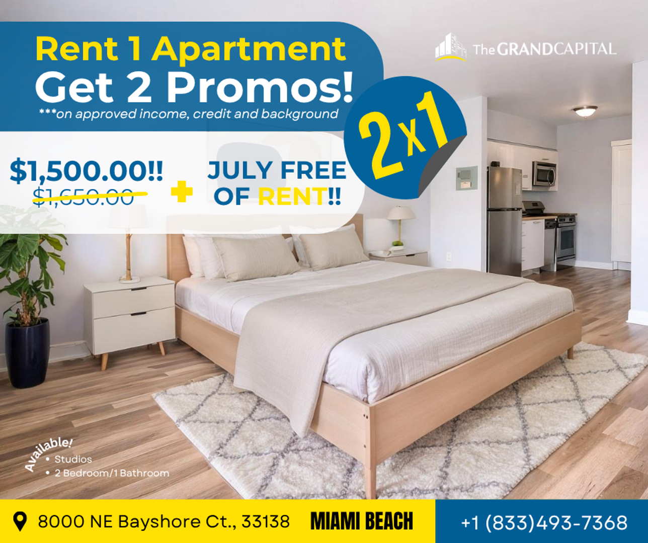 Miami Apartment: 8000 NE Bayshore Ct