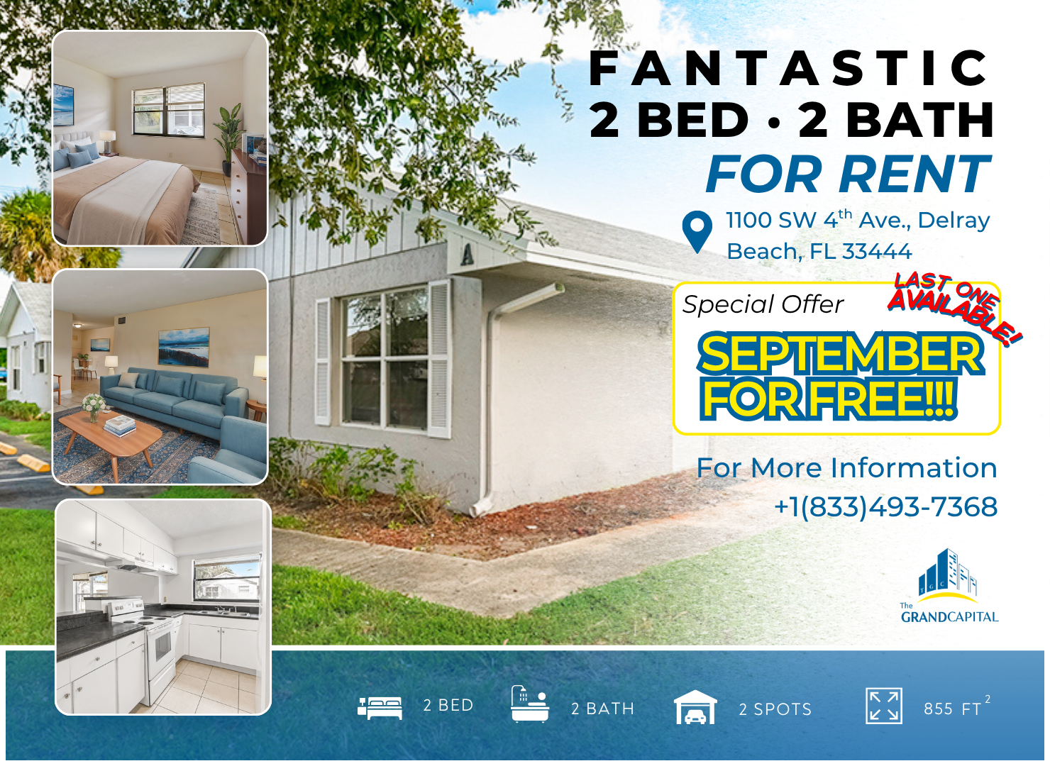 Delray Beach Apartment: 1100 SW 4th Ave