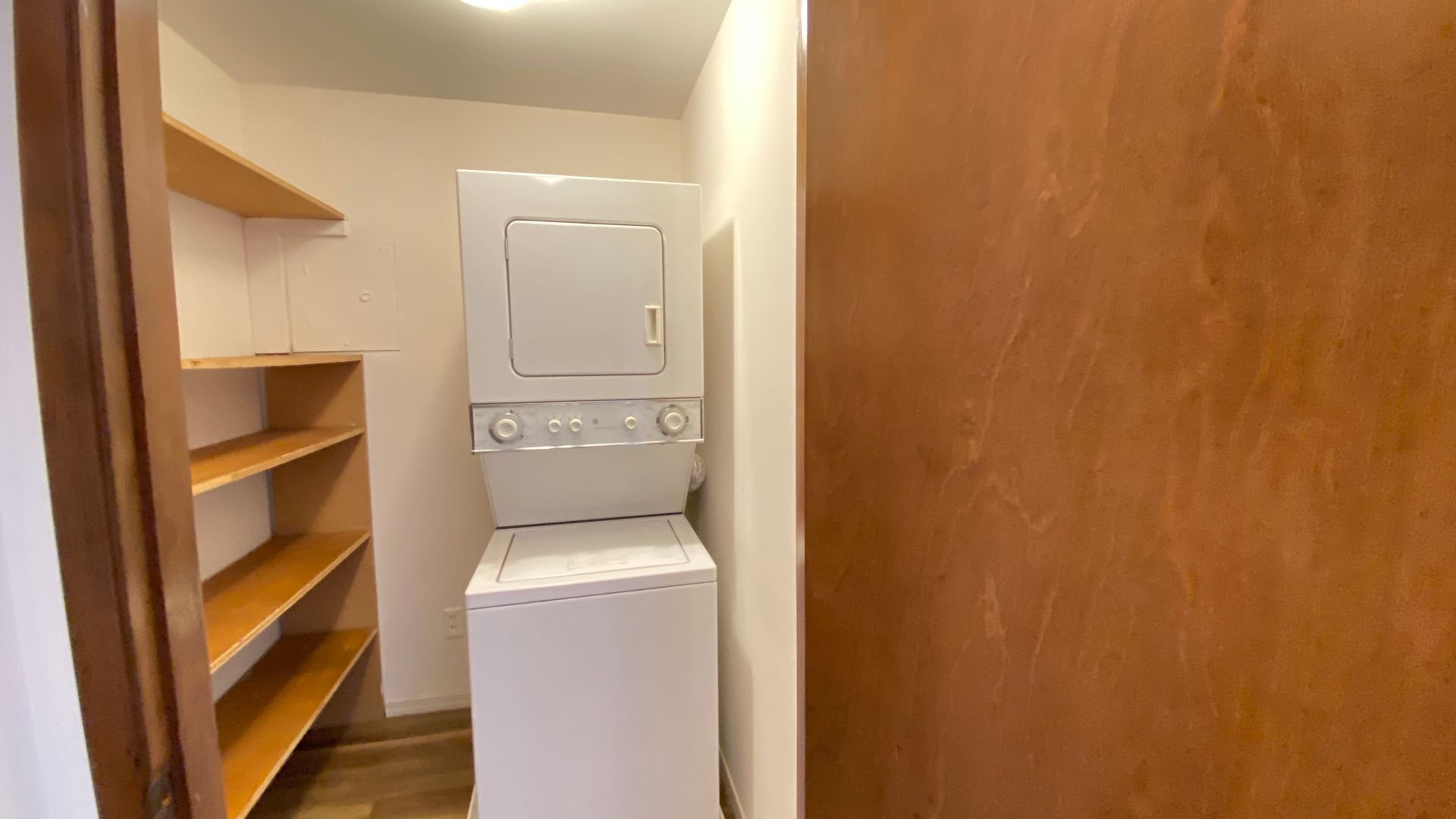 Laundry room at The K Group Villager, LLC