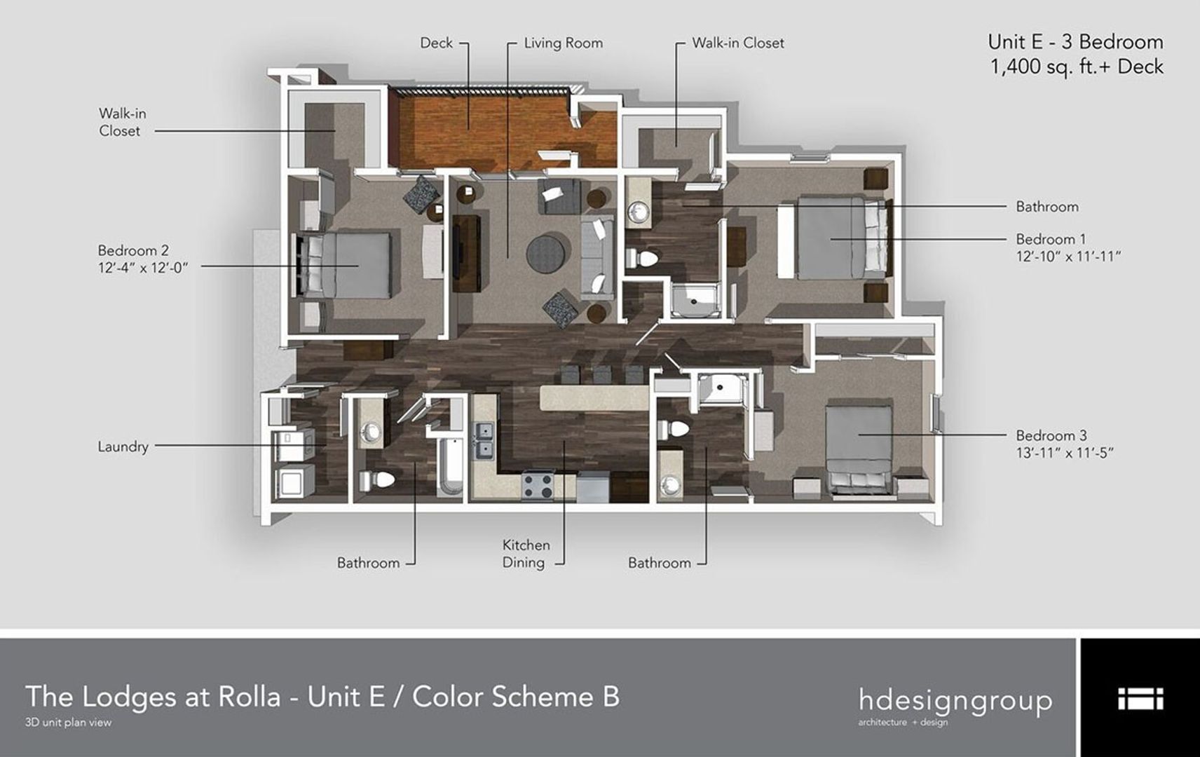 Rolla Apartment: 1853 White Columns Dr