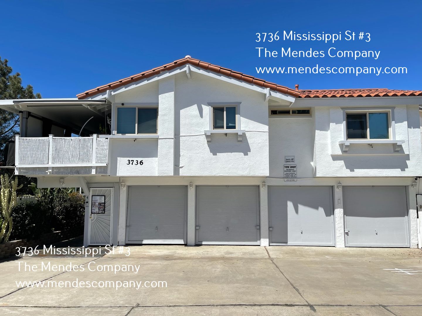 San Diego Apartment: 3736 Mississippi