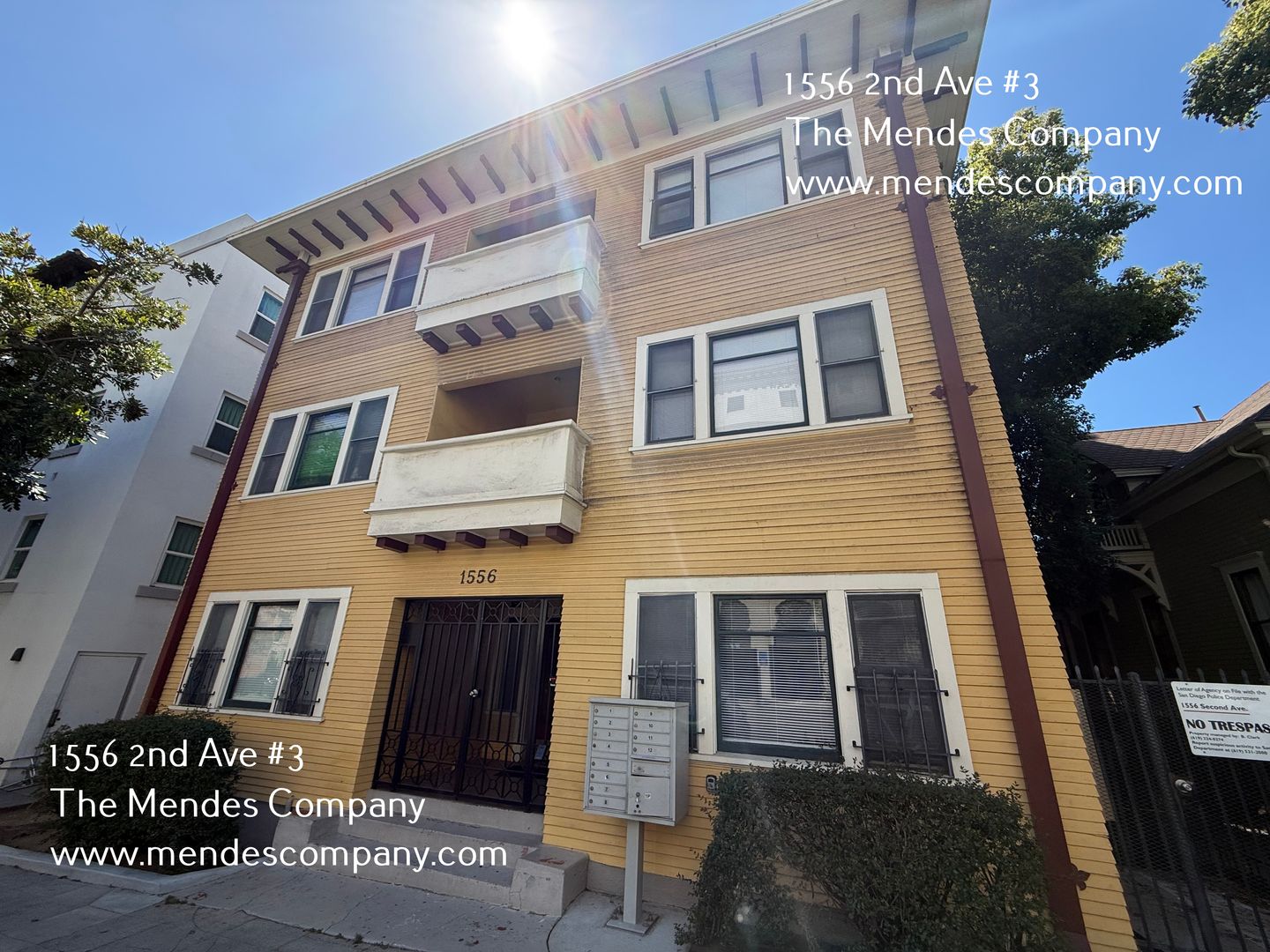 San Diego Apartment: 1556 2nd Ave