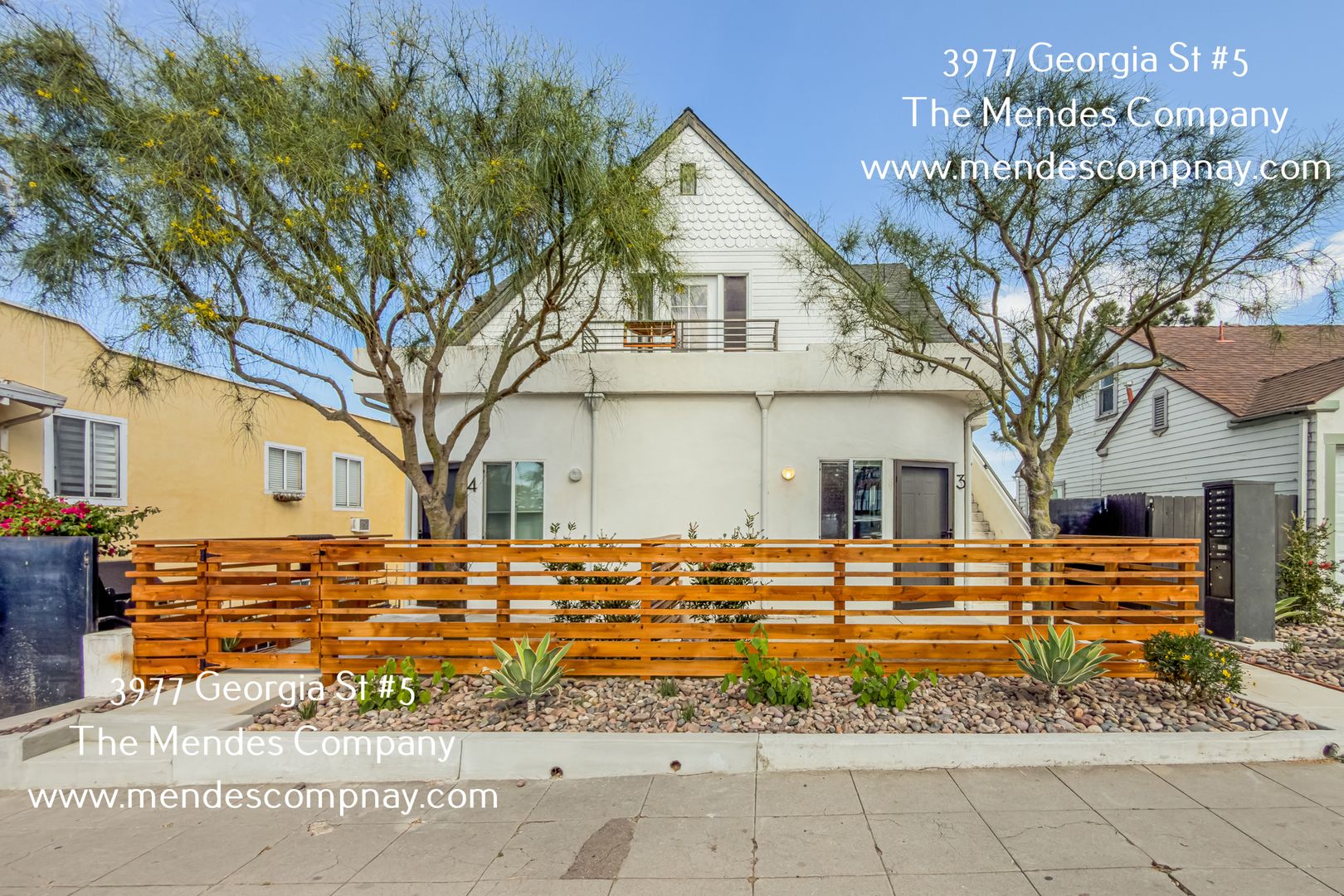 San Diego Apartment: 3977 Georgia St.