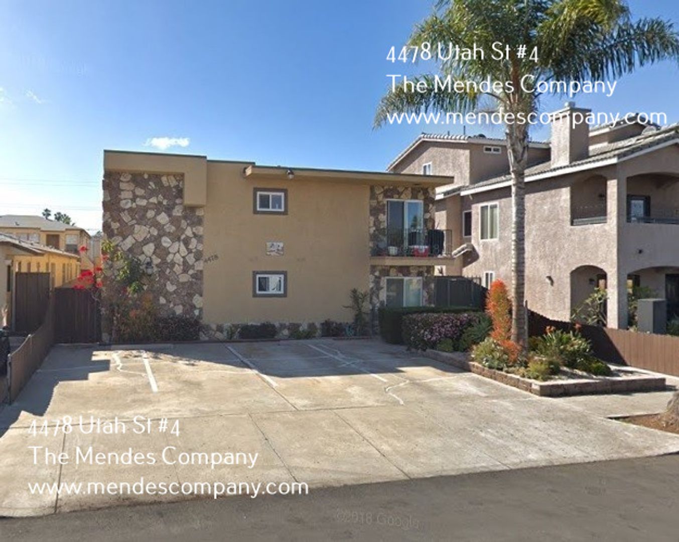 San Diego Apartment: 4478 Utah Street